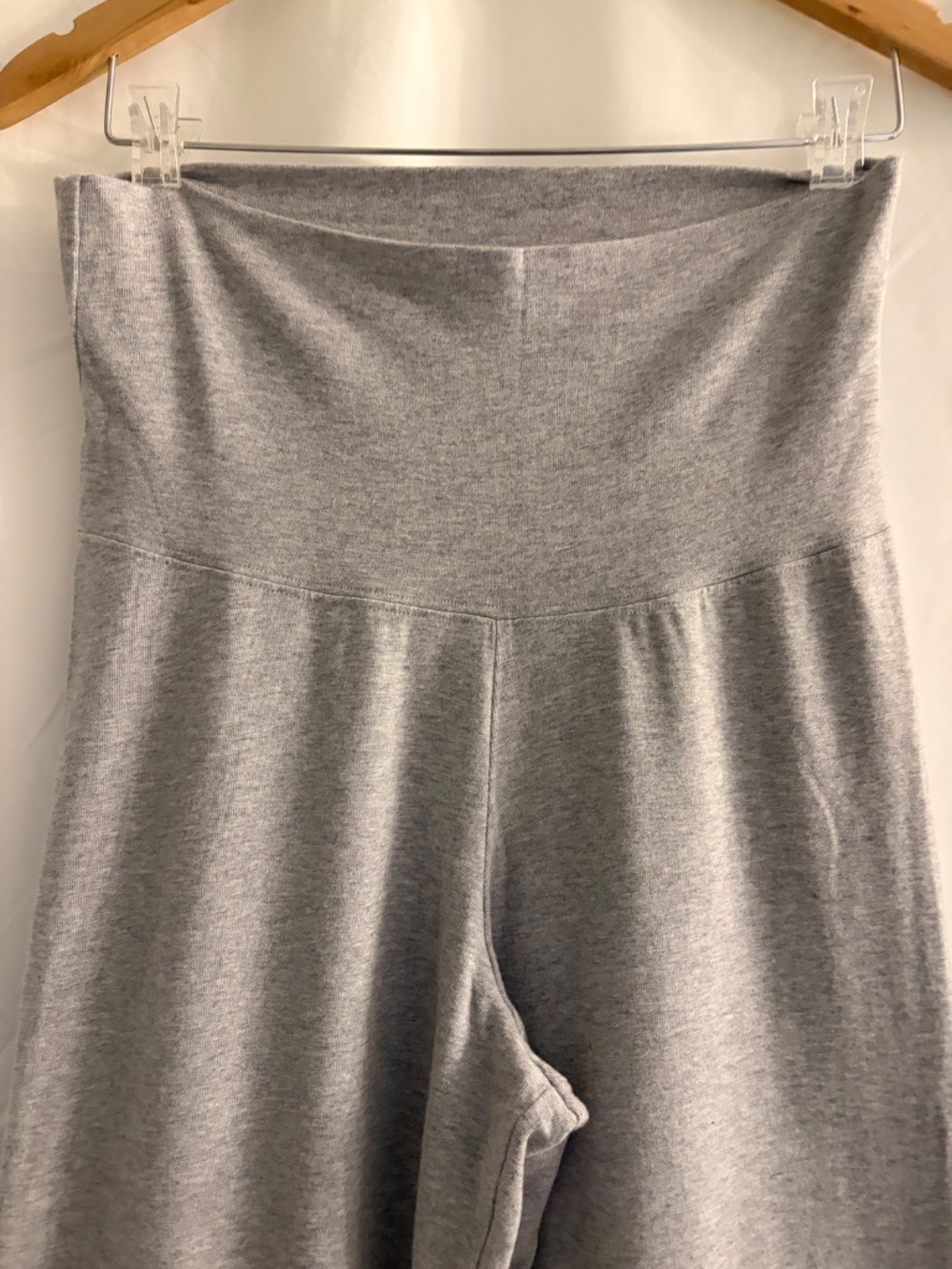 NWT Brandy Melville Priscilla Pants Light Grey Made In Italy - Picture 7 of 9